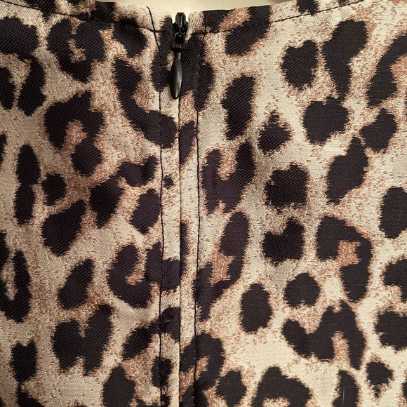 π NWT GANNI Leopard Jacquard Puff Sleeve Dress ππ - Picture 5 of 13